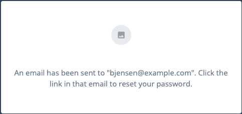 Suspend message including email address
