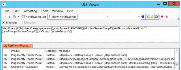 screen capture of uls viewer