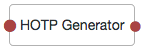 The HOTP Generator node.