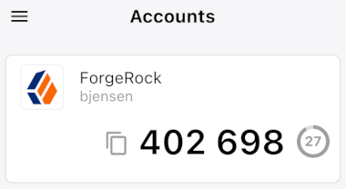 The account for the bjensen user.