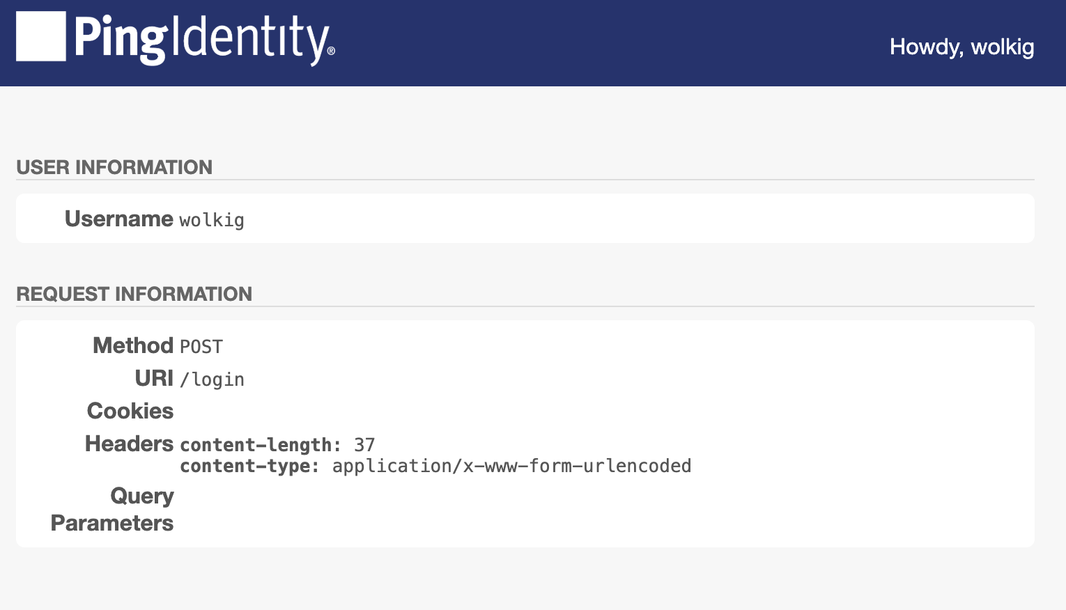 Successful password replay