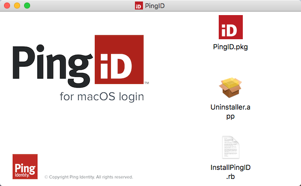 PingID installer/uninstaller