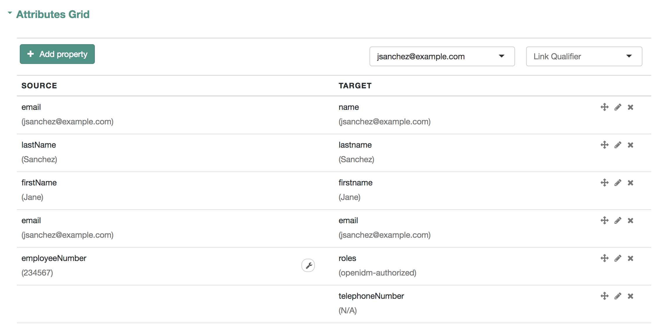 Reconciling accounts from different data stores.