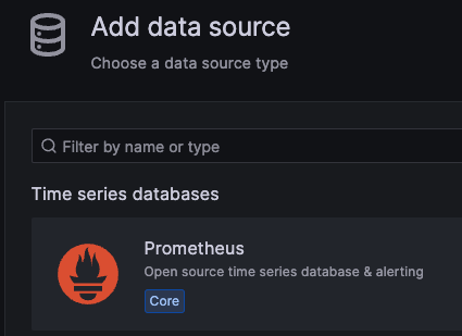 grafana add prometheus source