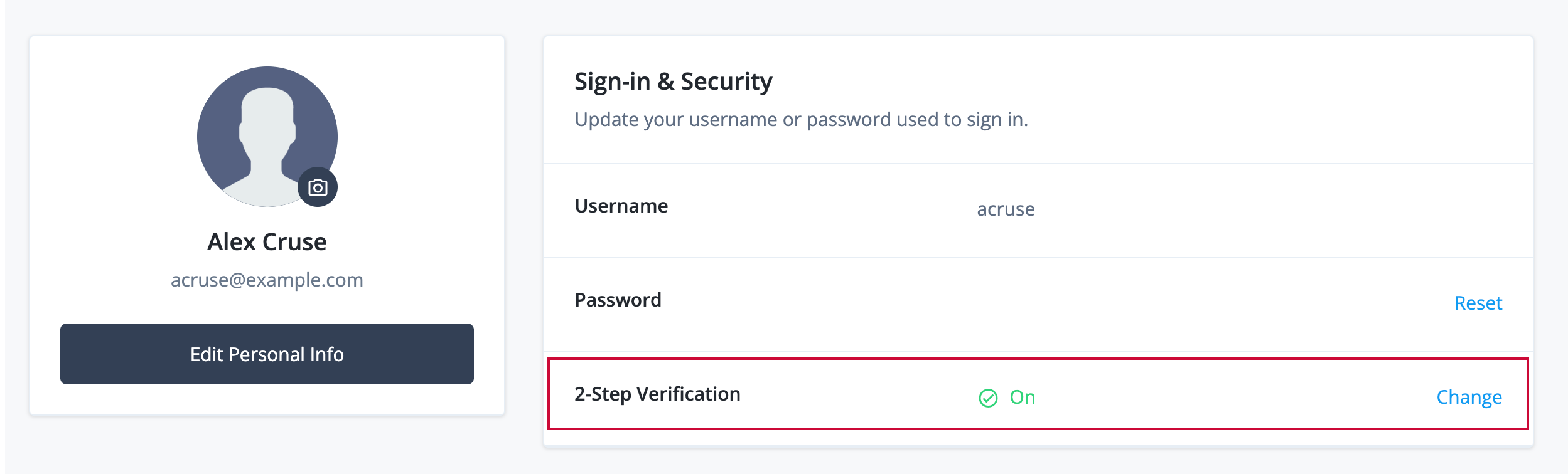 2-Step Verification On