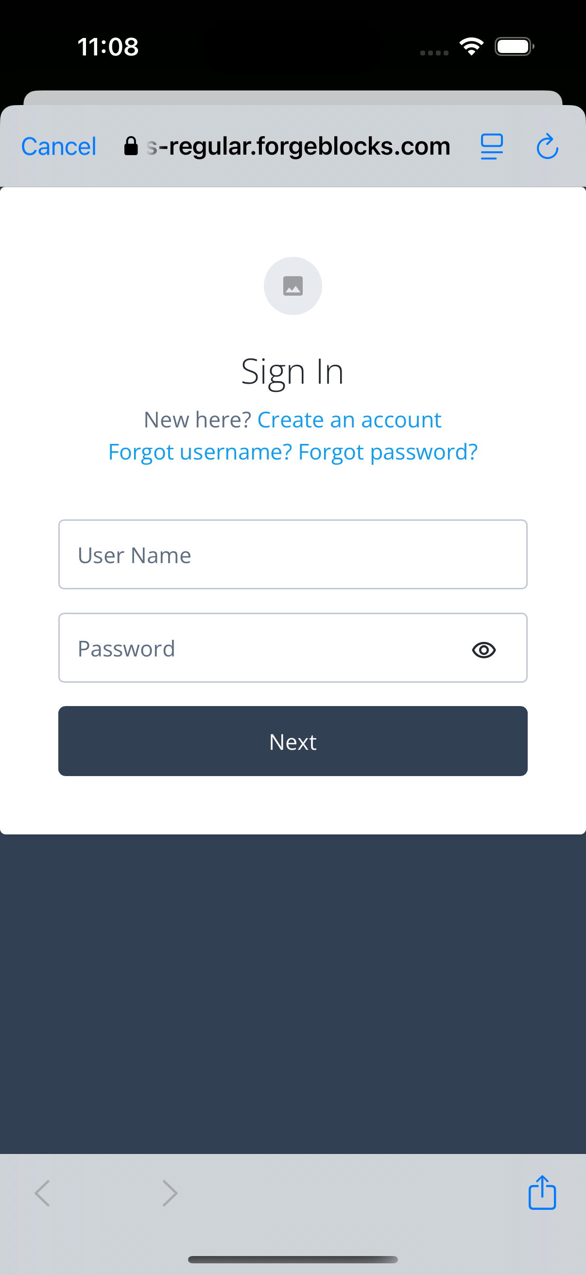 ios oidc login sample aic ui